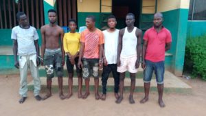 Lagos Police Beam Searchlight on Cultists in Ikorodu Axis, Arrest 7